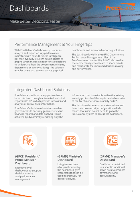 Dashboards Factsheet